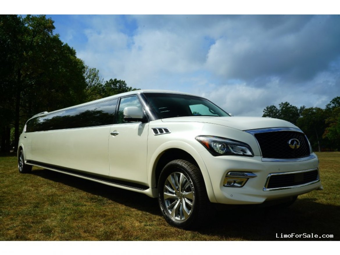 SUV Stretch for sale: 2015 Infiniti QX 80 200&quot; by Pinnacle Limousine Mfg.