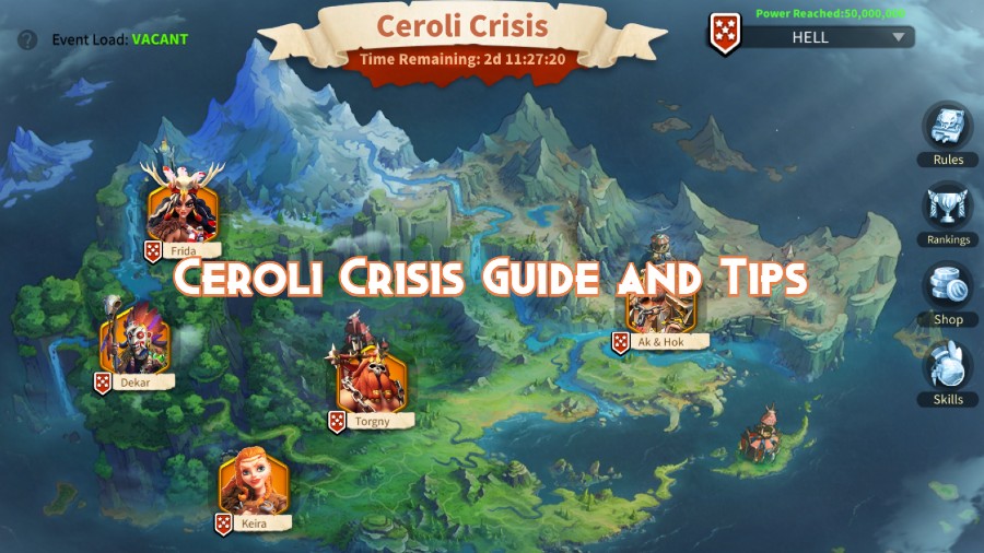 Rise of Kingdoms Ceroli Crisis Guide and Tips Updated