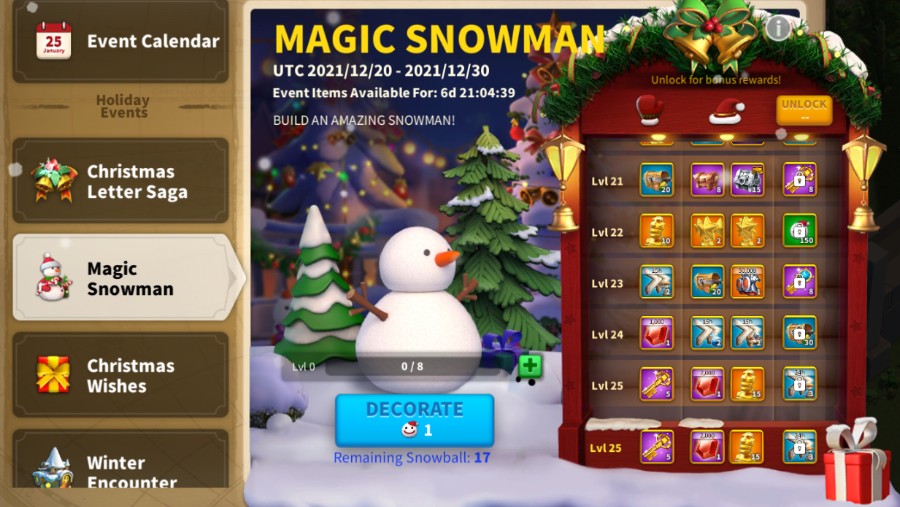 Magic Snowman