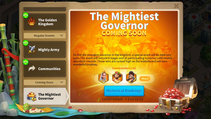 Mighty Governor Event