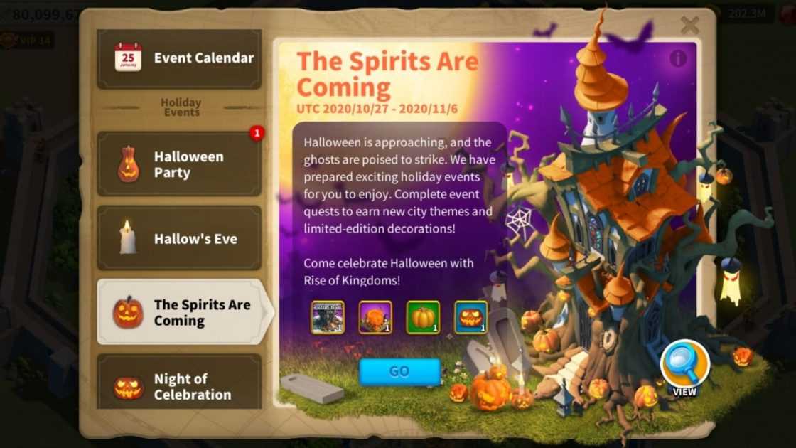 Rise of Kingdoms Halloween Event Guide