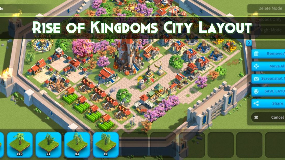 Rise of Kingdoms Best City Layout Designs
