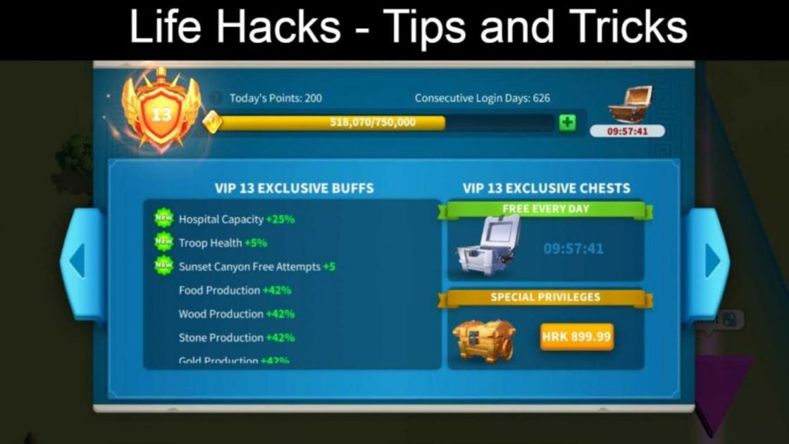 Rise Of Kingdoms Tips, Tricks and Hacks